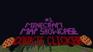 Minecraft Map Showcase Part 1/2 - COOKIE CLICKER IN MINECRAFT!