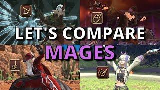 How do the Mage Jobs compare to Each Other?! FFXIV Dawntrail