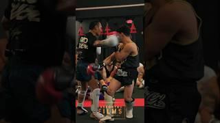 SAENCHAI SPARRING AMERICAN PRO-MUAY THAI FIGHTER ️ #mma ##BOXING #MUAYTHAI #KICKBOXING #SPARRING