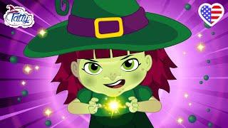 Evil Witch: Tatty Gets Magic Flu | Witch Cartoons for Kids