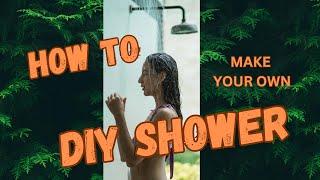 DIY Portable Vehicle Shower - Stay Fresh Anywhere!  #Vanlife  #CarCamping