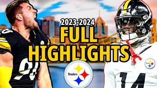 Pittsburgh Steelers COMPLETE Unedited 2023-2024 Highlights