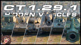 𝟭.𝟮𝟵.𝟭 - 𝗛𝗶𝗱𝗱𝗲𝗻 𝗩𝗲𝗵𝗶𝗰𝗹𝗲𝘀 --- BZT-70, JagdPz. E 90, Projet Louis, H3, TBT, Chi-Se || World of Tanks