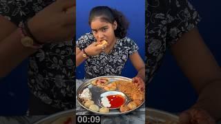mix thali street food momos , pizza , pastry , Chowmein, Pani Puri Eating challenge  | Win ₹1500 