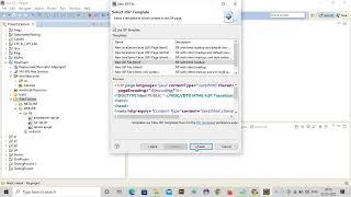 how to create jsp file in the project by using eclipse IDE