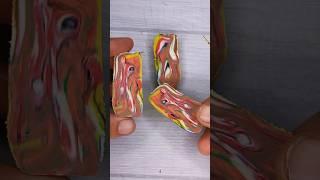 Amazing Clay Cutting Hack🩷🩵🩵🩵🩵🩷 #claycutting #clayhack #claymixing #art #clayplanet