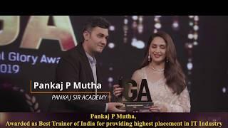 Pankaj Sir Academy - India's First Trainer to receive award by Padma Shri awardee Madhuri Dixit