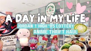 LIVING IN JAPAN 061 | Anime Goods Thrift Haul | Atmos Jordan 1 High '85 Lottery