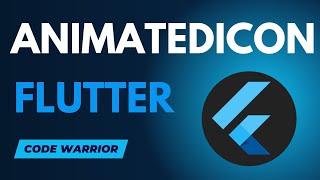 Animated Icons in FLUTTER