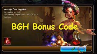 Drakensang Online - BGH 1ST BONUS CODE - Big Game Hunt Event