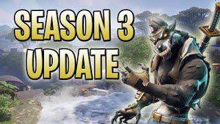 Surviving The WILD Jungle! - Fortnite WILDS Season 3 Update With Wolf!