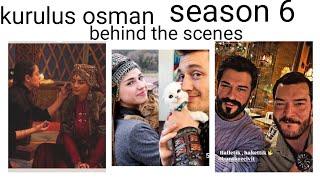 Behind the scenes of kurulus osman season6 || behind the camera funny scenes #kurulusosman#foryou