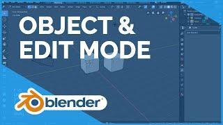 Object and Edit Mode - Blender 2.80 Fundamentals