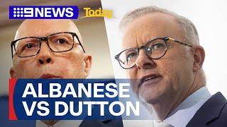 Albanese and Dutton trade insults | 9 News Australia