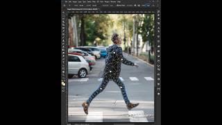 Move Body Parts in Photoshop Using Puppet Warp Tool #shorts