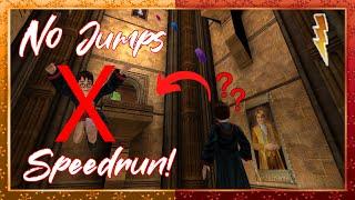 The NEW Harry Potter 2 (PC) Jumpless Speedrun is Insanely FUN! - Quidditch Warping is banned now!