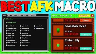 *NEW* AUTO AFK GROW A GARDEN MACRO! How To MACRO in GROW A GARDEN! ROBLOX
