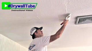 When To Skim Coat Over A Popcorn Ceiling?