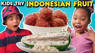 Kids Vs. Food | Indonesian Fruits