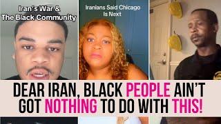 Black People on TikTok React to Trump's ATTACK on Iran!