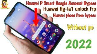 huawei p smart google account bypass |  huawei fig-la1 unlock frp | huawei phone frp bypass