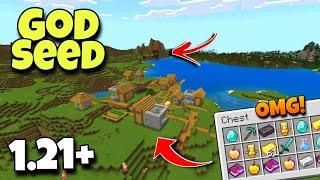 [God Seed] For Minecraft 1.21 Bedrock And PE | Seed Minecraft 1.21 | Minecraft Seeds