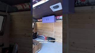 van build: my kitchen cabinet! #vanlife #vanconversion #campervan