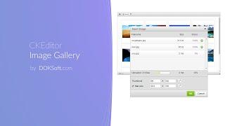 CKEditor Image Gallery demo