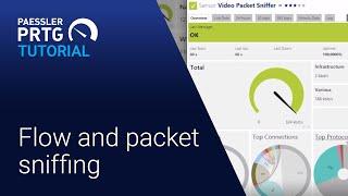 PRTG Tutorial - Bandwidth Monitoring With Flow and Packetsniffing