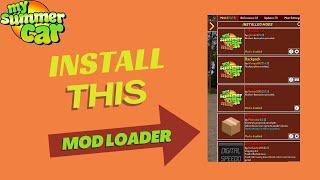 My Summer Car - How to Install a Mod Loader