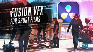 Intro to VFX for Short Films in Fusion [FULL COURSE - Resolve 19]