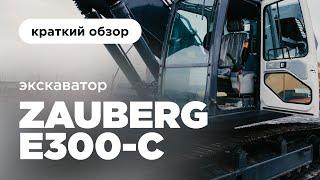 Гусеничный экскаватор Zauberg E300-C