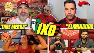 VAMOS RIR?! REAÇÕES FLAMENGUISTA DESCONTROLADOS COM DERROTA! REACT PALESTINO 1X0 FLAMENGO