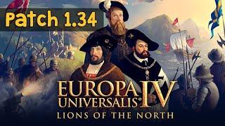 Europa Universalis 4: Patch 1.34 - Die wichtigsten Änderungen im Überblick