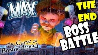 Let's Play Max, Curse of Brotherhood: Final Boss Battle (THE END) SuperEvilHeroMustachoFelixBrine