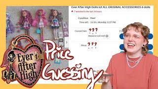 Guessing Secondhand Ever After High Doll Prices!