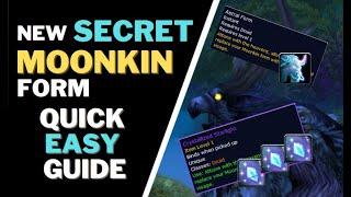 How To Get: ASTRAL MOONKIN form! - WoW, Season of Discovery