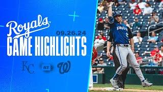 Big Dub in The District | Royals Rally Late to Sweep Nationals