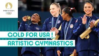 Gold for Team USA! | Artistic Gymnastics - Team | #Paris2024 Highlights