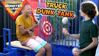 Color Changing Truck DUNK TANK  Monster Jam Revved Up Recaps Highlight