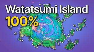 Watatsumi Island 100% exploration guide 2024