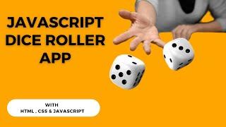 Build a Dice Spinner Game  app with HTML, CSS, Javascript.