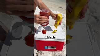 Ketchup VS Mustard fishing duel! #fishingvideo #saltwaterfix #fishingequipment #fish