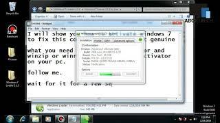 How to activate Windows 7