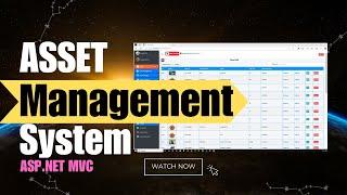 Asset Management System with Barcode and QRcode | ASP.NET MVC | EF Core | MSSQL | C#