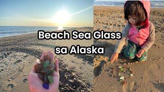 Collecting Seaglass sa Dalampasigan ng Alaska  #buhayalaska #pinaysaalaska #buhayprobinsya