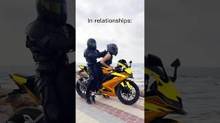 Exclusive with her in bio#bikergirl in relationships #moto #shorts