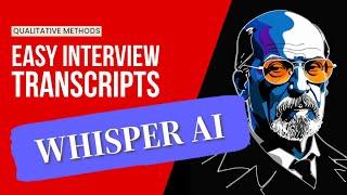 Install Whisper AI for Transcription: Step-by-Step Guide (Windows & Mac) | Qualitative Research