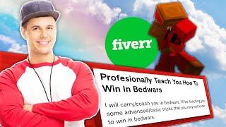 I hired a Bedwars Coach on Fiverr & COACHED HIM Instead...