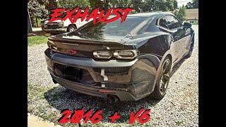 Camaro V6 Exhaust - Stock VS Flowmaster VS Resonator Delete (X-pipe)